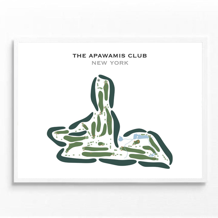 Apawamis Country Club, New York - Printed Golf Courses