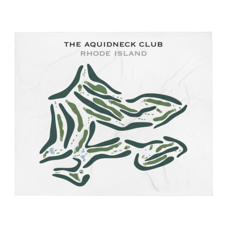The Aquidneck Club, Rhode Island - Printed Golf Course