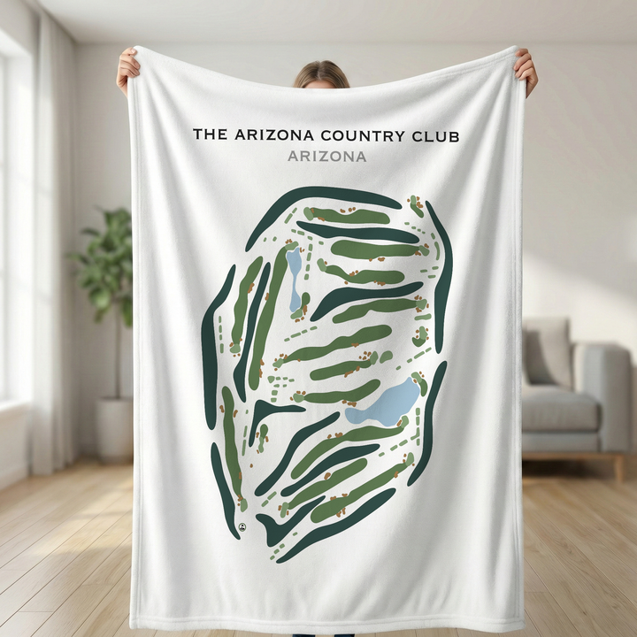 The Arizona Country Club, Arizona - Printed Golf Course