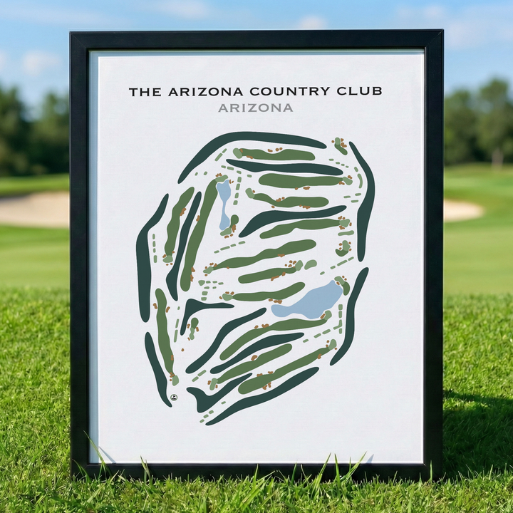 The Arizona Country Club, Arizona - Printed Golf Course