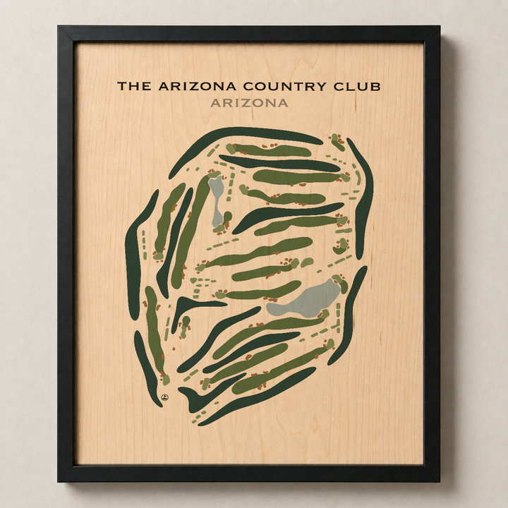 The Arizona Country Club, Arizona - Printed Golf Course