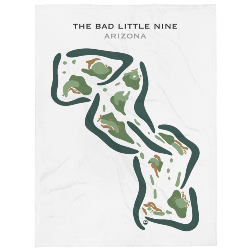 The Bad Little Nine, Arizona - Printed Golf Courses