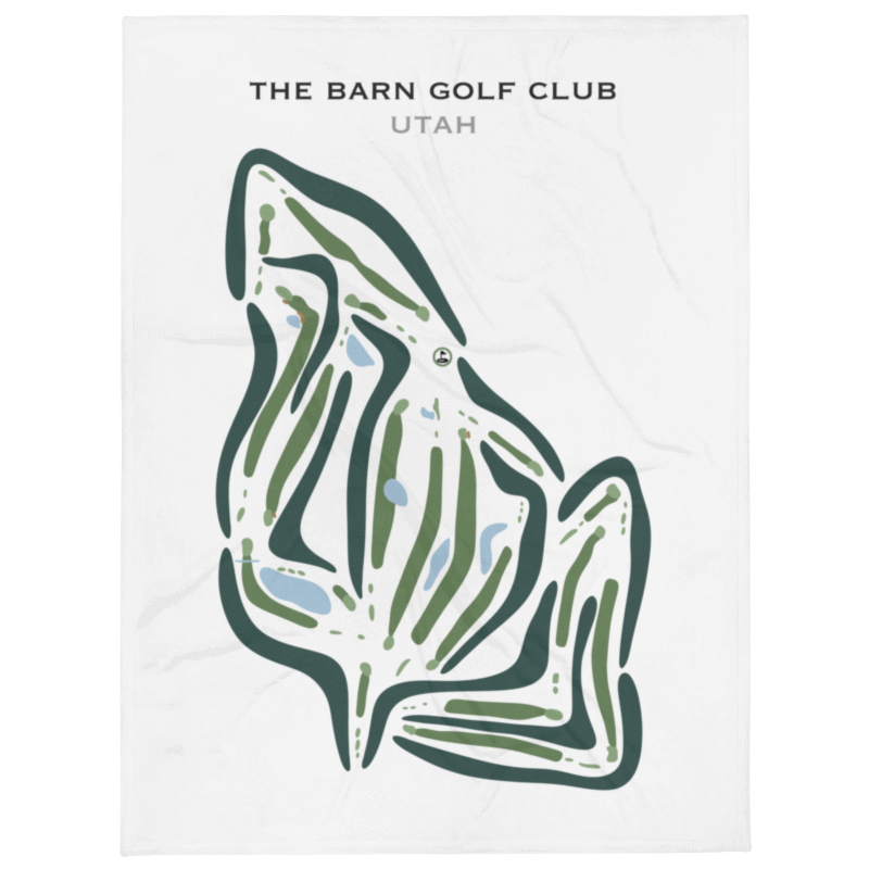 The Barn Golf Club, Pleasant View Utah - Printed Golf Courses