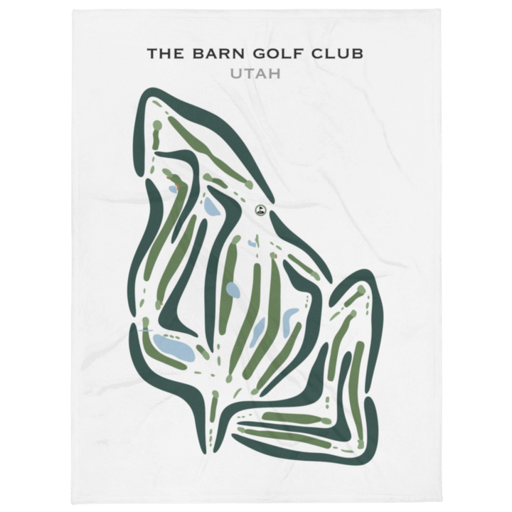 The Barn Golf Club, Pleasant View Utah - Printed Golf Courses