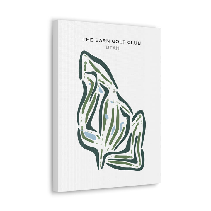 The Barn Golf Club, Pleasant View Utah - Printed Golf Courses