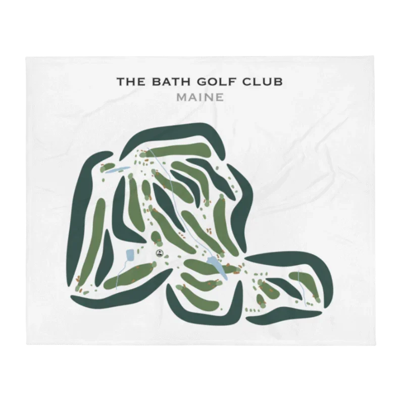 The Bath Golf Club, Maine - Printed Golf Courses