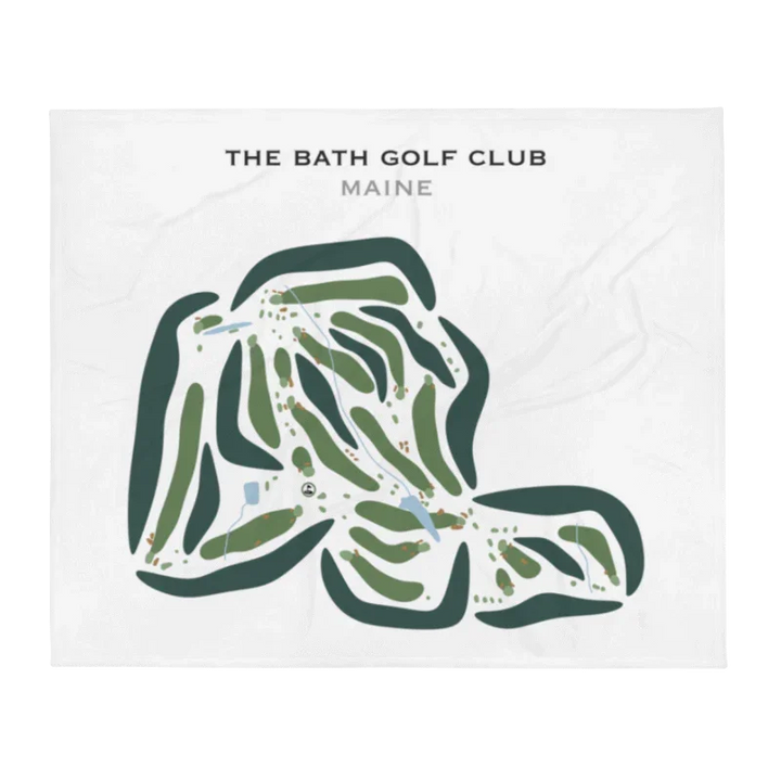 The Bath Golf Club, Maine - Printed Golf Courses