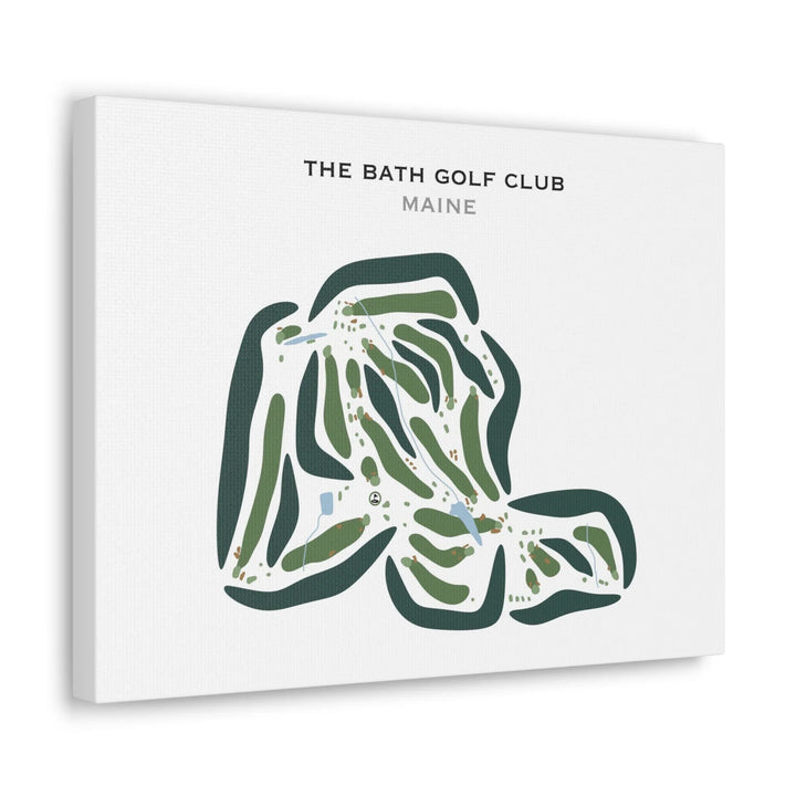 The Bath Golf Club, Maine - Printed Golf Courses