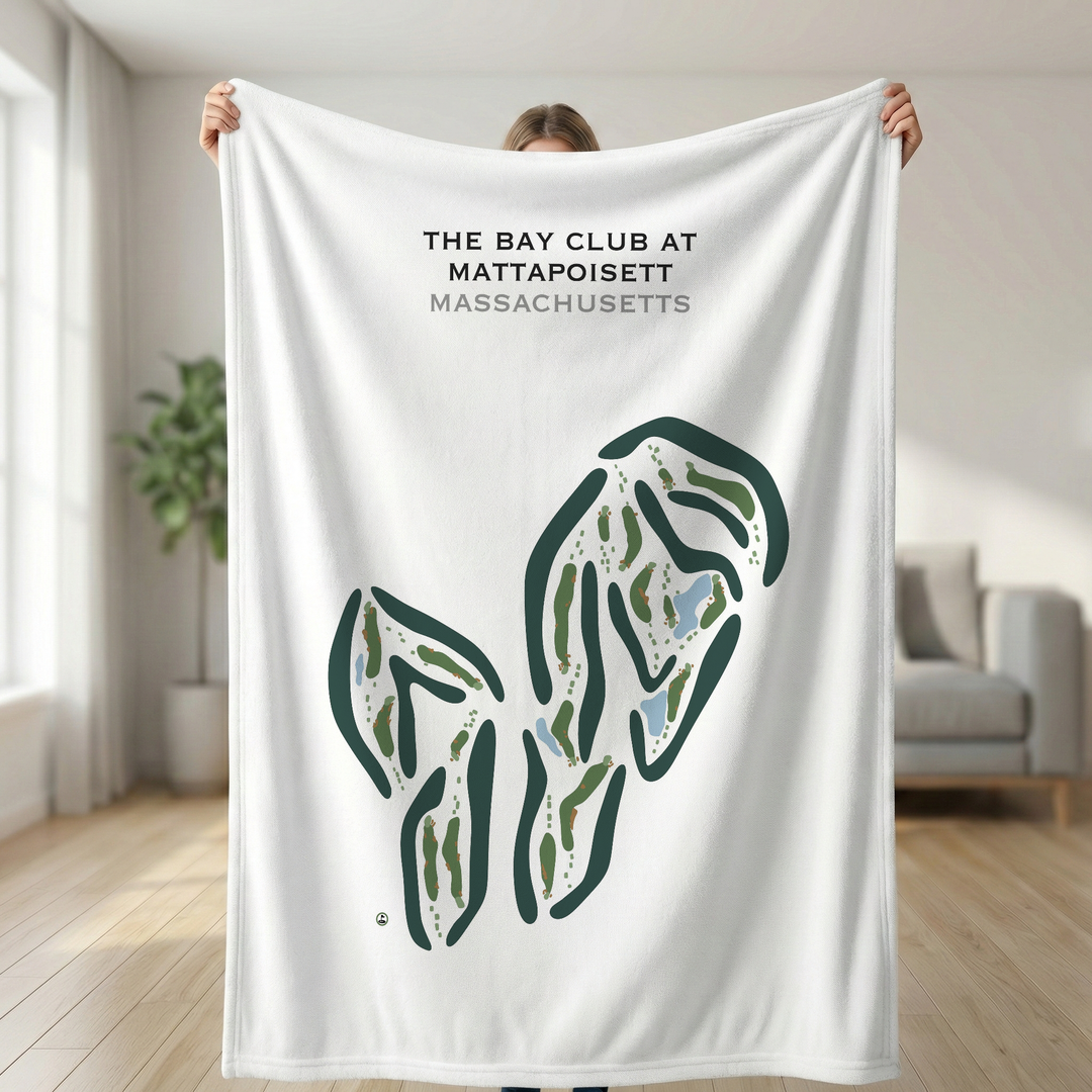The Bay Club at Mattapoisett, Massachusetts - Printed Golf Courses