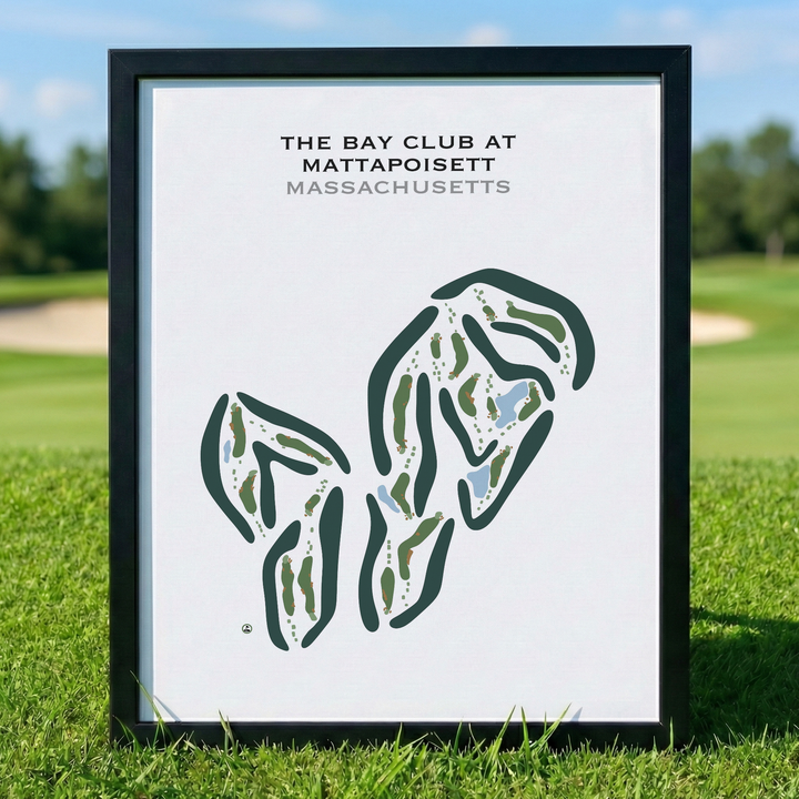 The Bay Club at Mattapoisett, Massachusetts - Printed Golf Courses