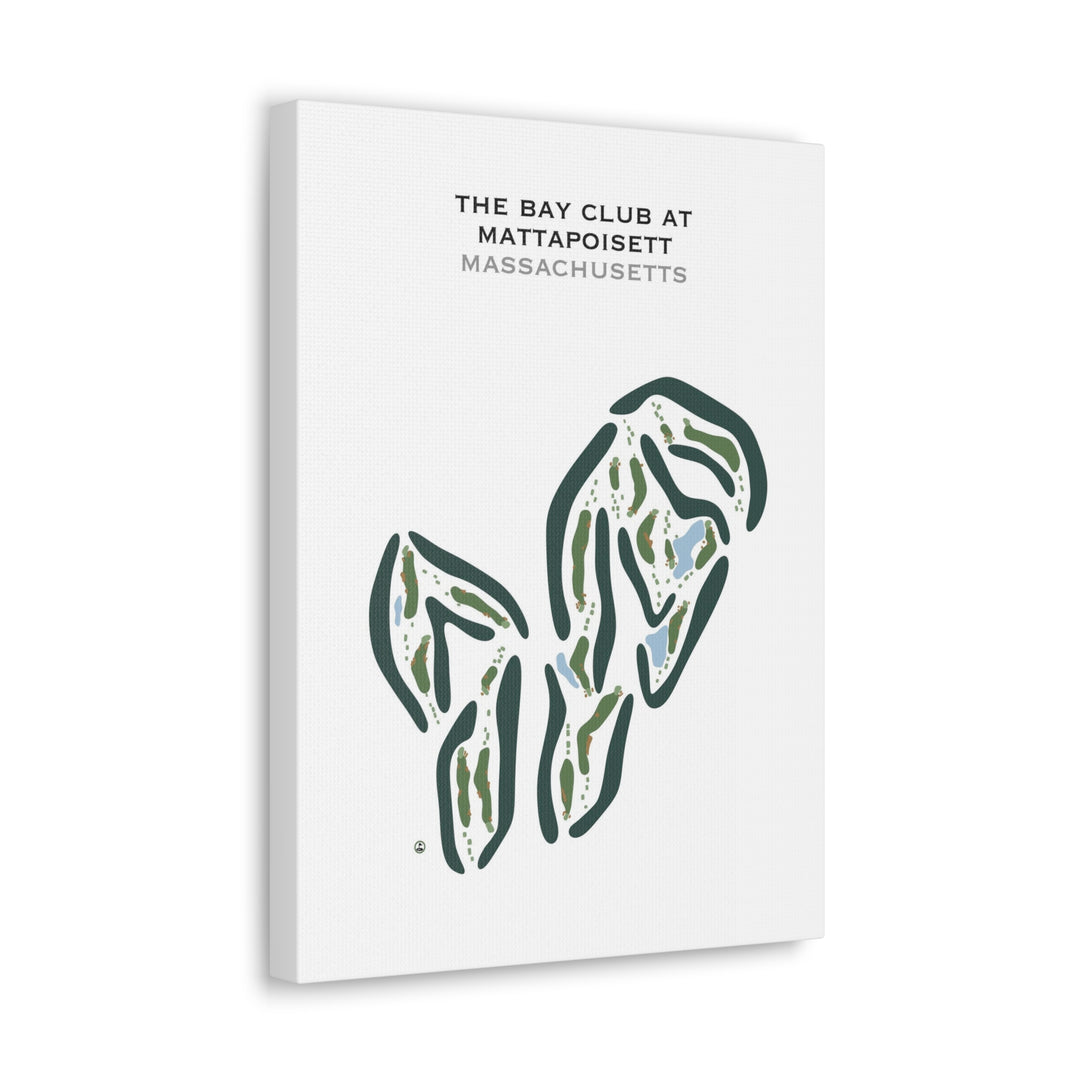 The Bay Club at Mattapoisett, Massachusetts - Printed Golf Courses