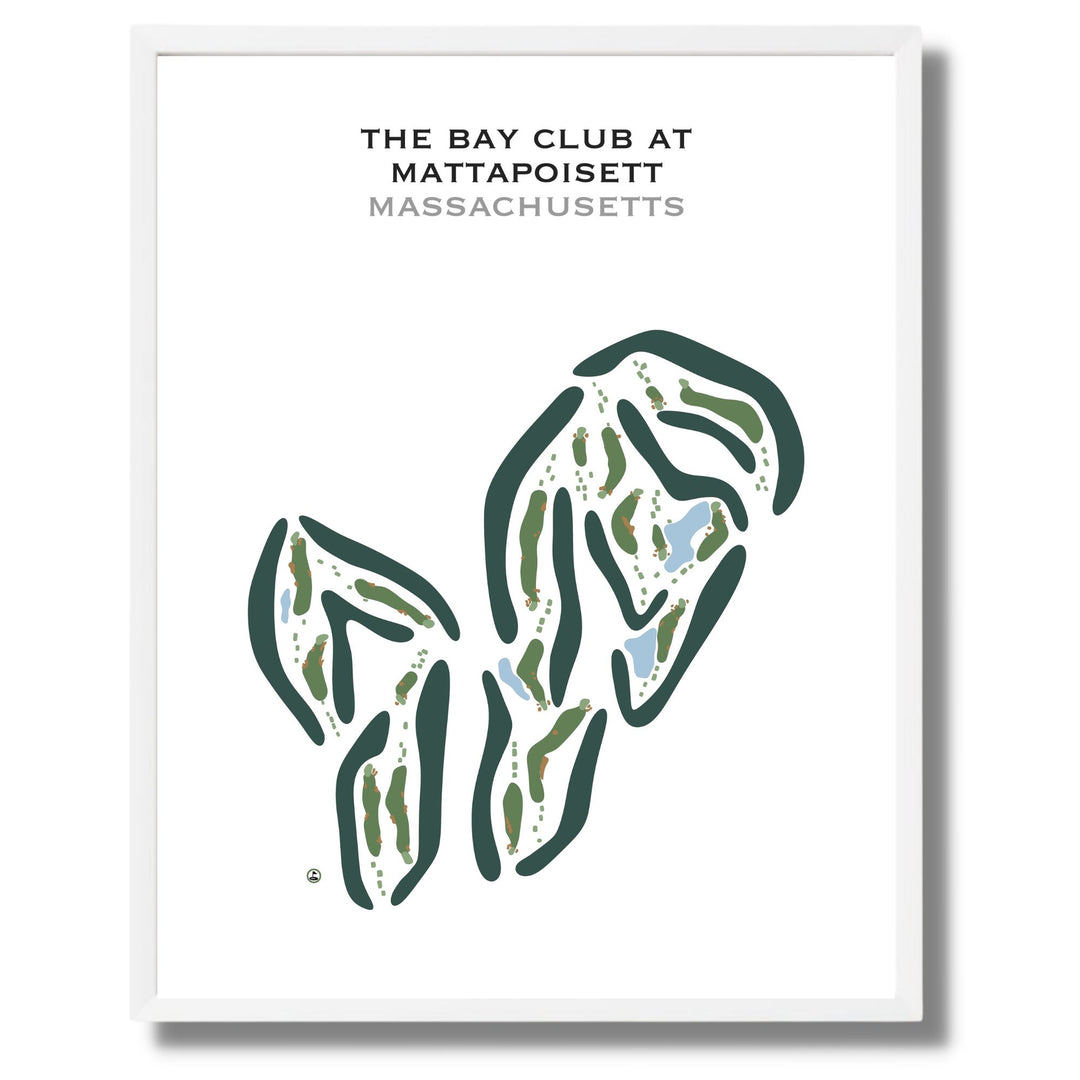 The Bay Club at Mattapoisett, Massachusetts - Printed Golf Courses