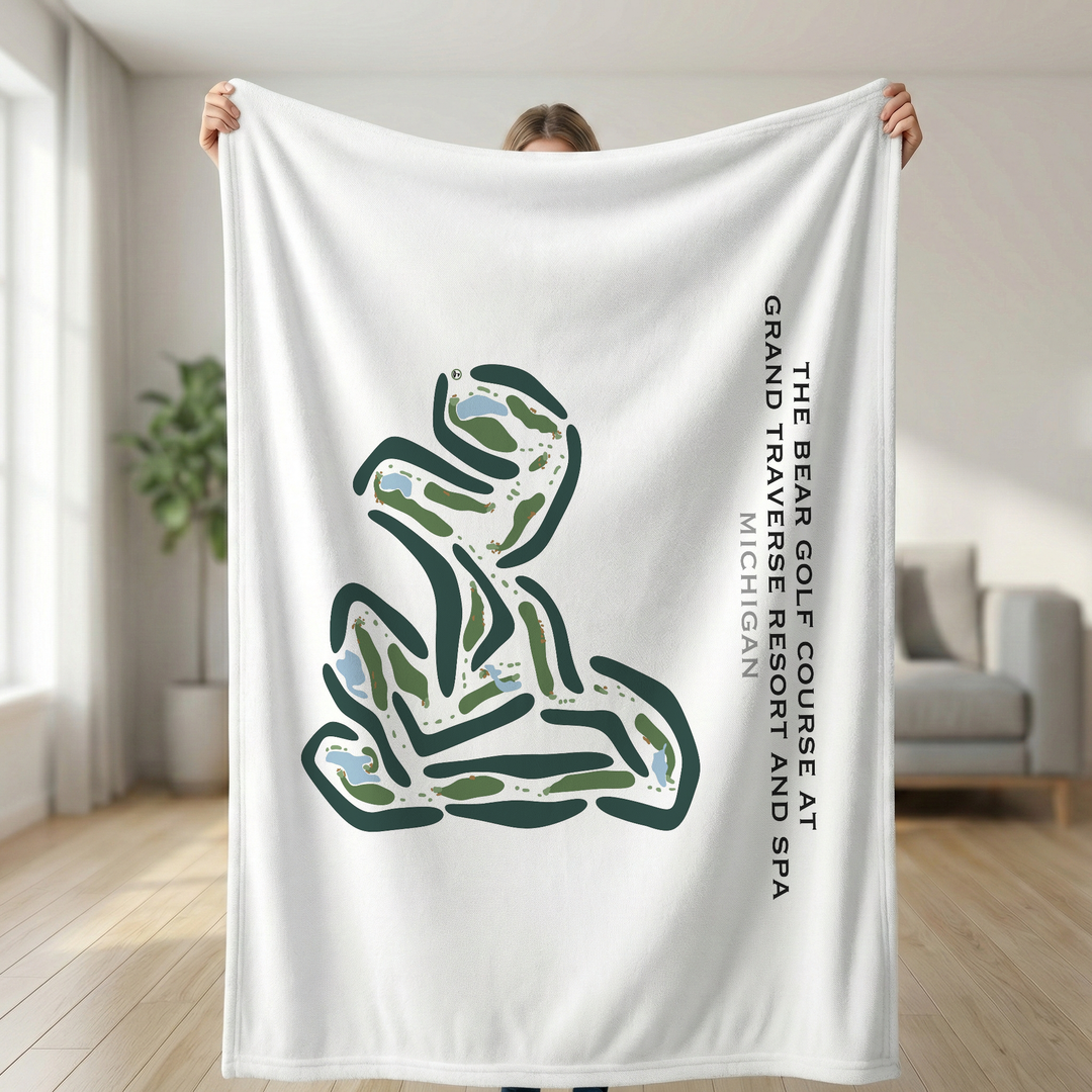 The Bear Golf Course at Grand Traverse Resort & Spa, Michigan - Printed Golf Courses