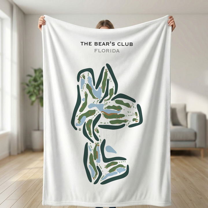 The Bear's Club, Florida - Printed Golf Courses