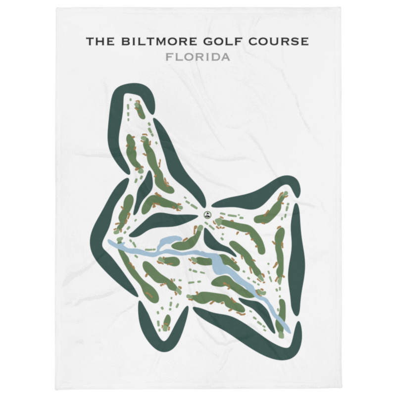The Biltmore Golf Course, Florida - Printed Golf Courses