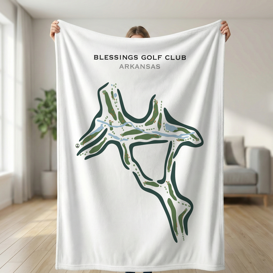 Blessings Golf Club, Arkansas - Printed Golf Courses