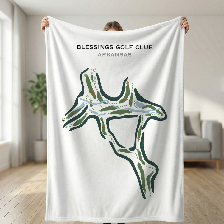 Blessings Golf Club, Arkansas - Printed Golf Courses