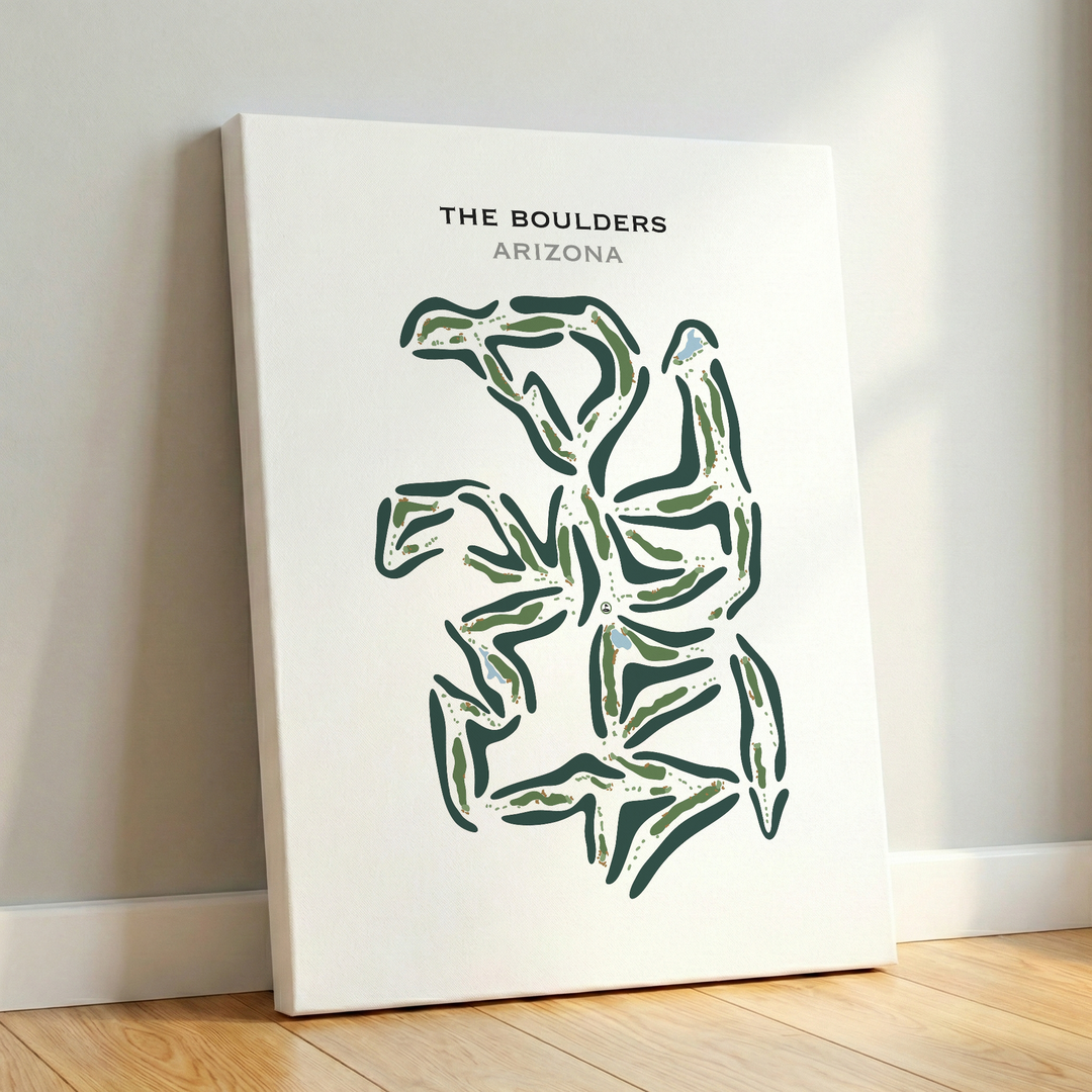 The Boulders, Arizona - Printed Golf Course