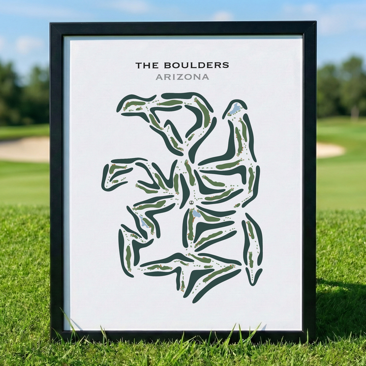 The Boulders, Arizona - Printed Golf Course