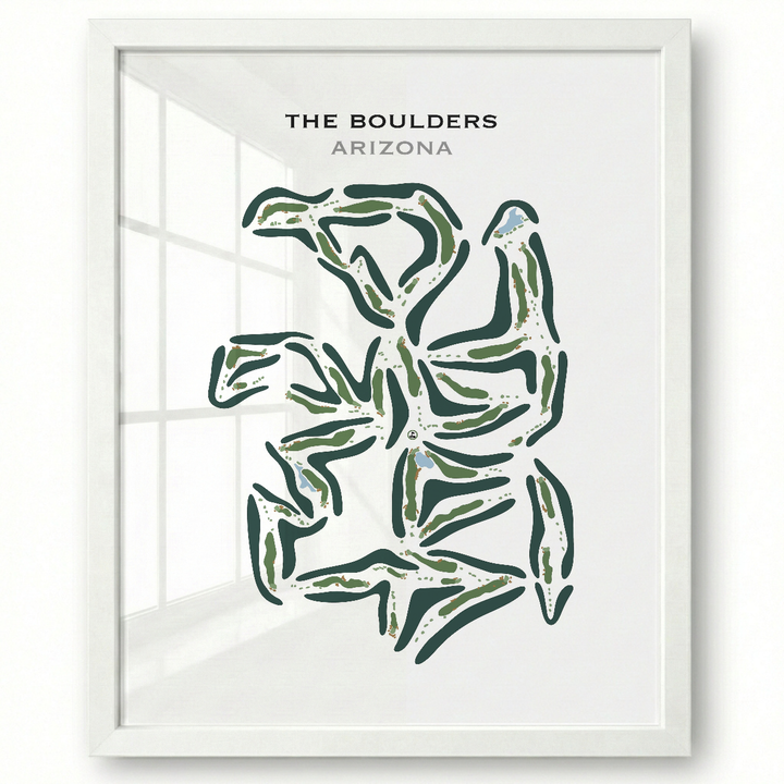 The Boulders, Arizona - Printed Golf Course