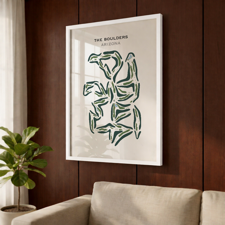 The Boulders, Arizona - Printed Golf Course