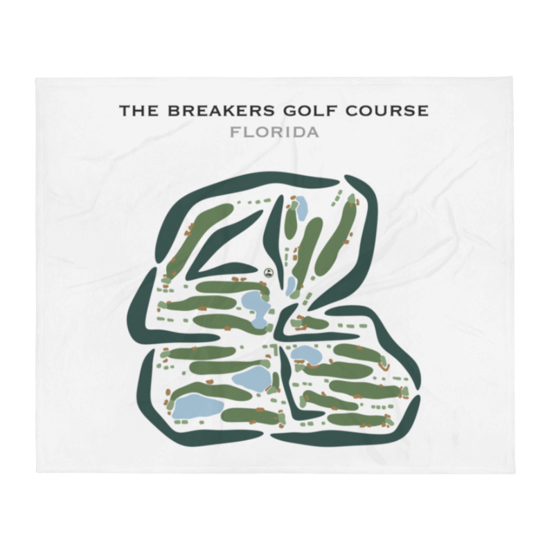 The Breakers Golf Course, Florida - Printed Golf Courses