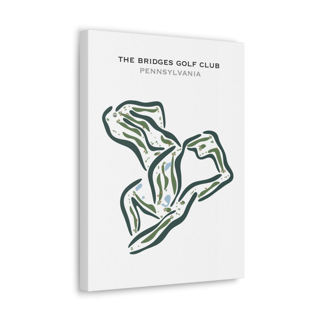 The Bridges Golf Club, Pennsylvania - Printed Golf Courses