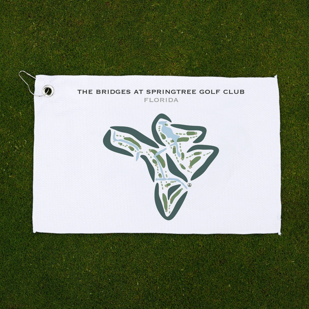 The Bridges at Springtree Golf Club, Florida - Printed Golf Courses