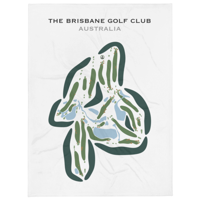 The Brisbane Golf Club, Australia - Printed Golf Courses