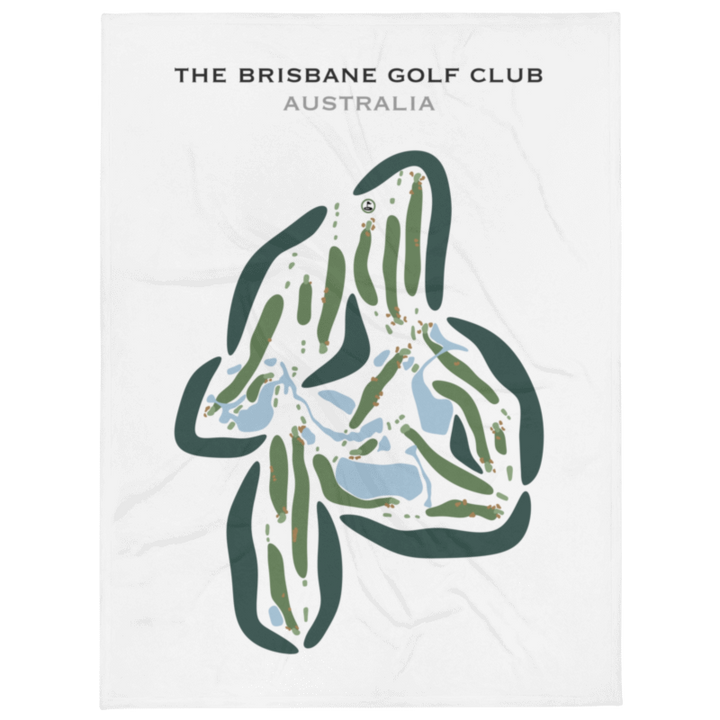 The Brisbane Golf Club, Australia - Printed Golf Courses