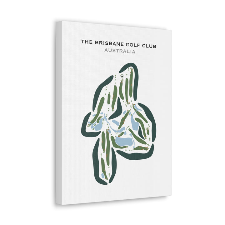 The Brisbane Golf Club, Australia - Printed Golf Courses