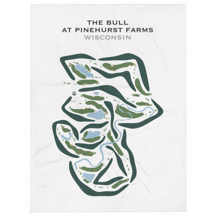 The Bull at Pinehurst Farms, Wisconsin - Printed Golf Courses