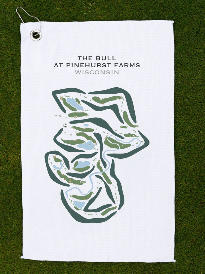 The Bull at Pinehurst Farms, Wisconsin - Printed Golf Courses