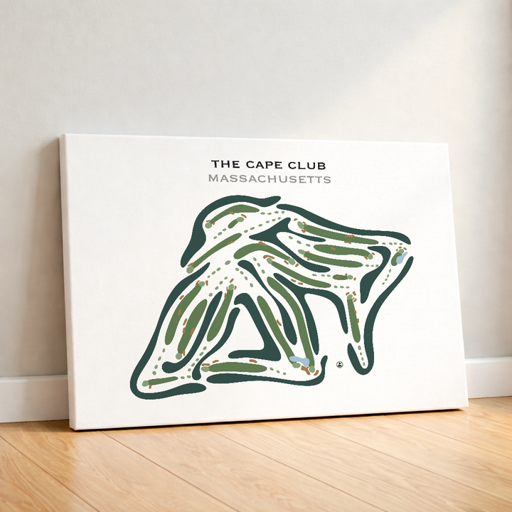 The Cape Club, Massachusetts - Printed Golf Courses