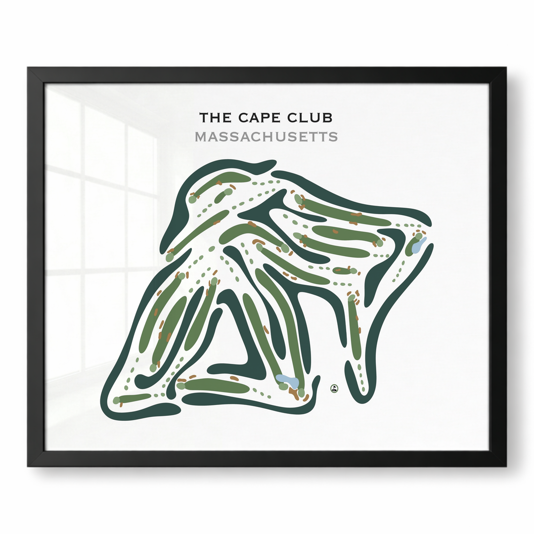The Cape Club, Massachusetts - Printed Golf Courses