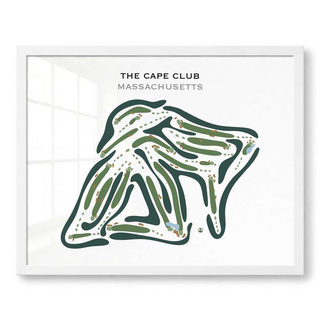 The Cape Club, Massachusetts - Printed Golf Courses