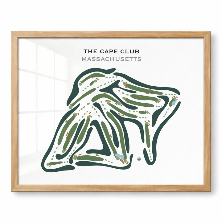 The Cape Club, Massachusetts - Printed Golf Courses