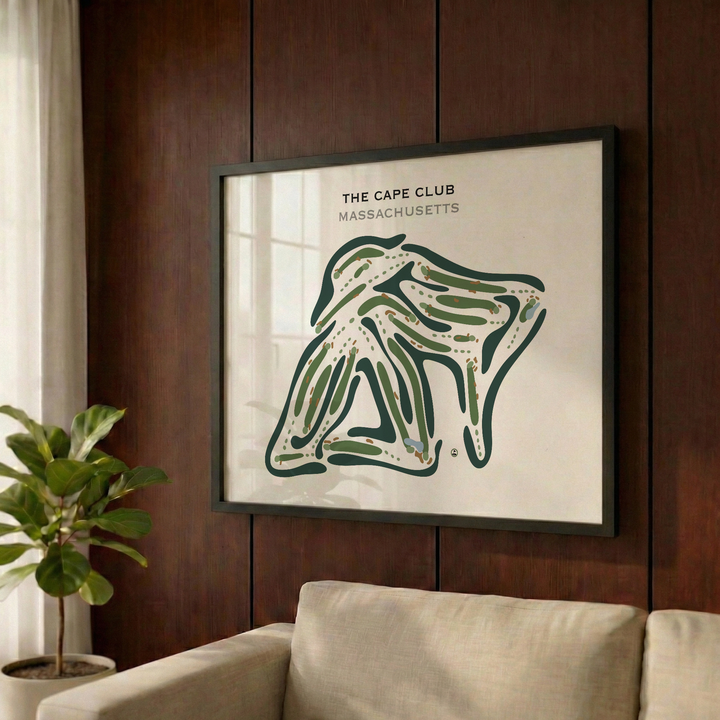 The Cape Club, Massachusetts - Printed Golf Courses