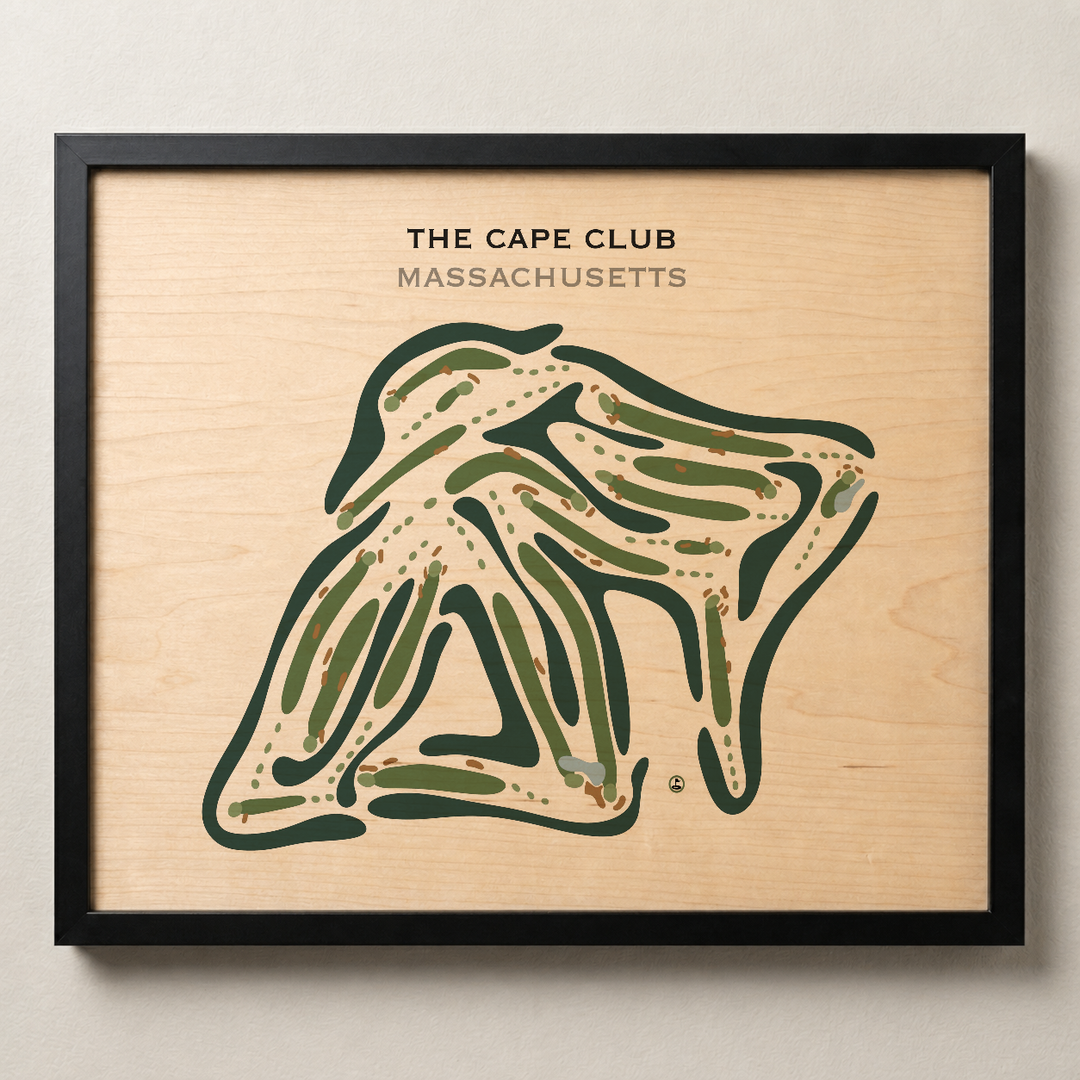 The Cape Club, Massachusetts - Printed Golf Courses