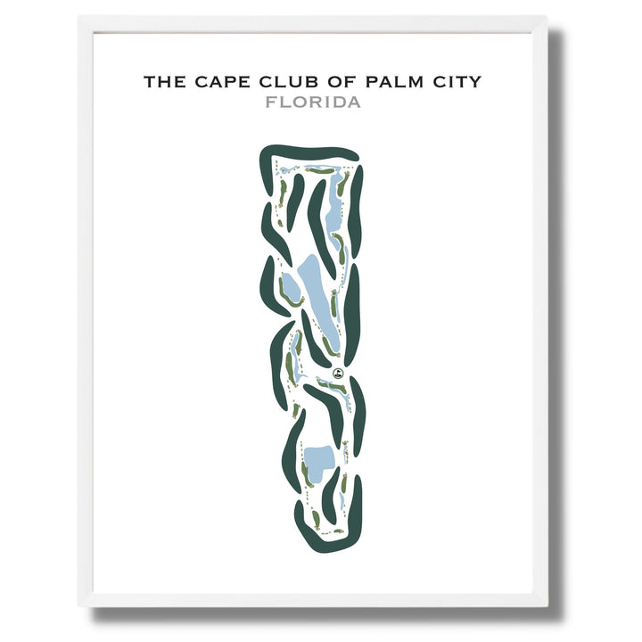 The Cape Club of Palm City, Florida - Printed Golf Courses