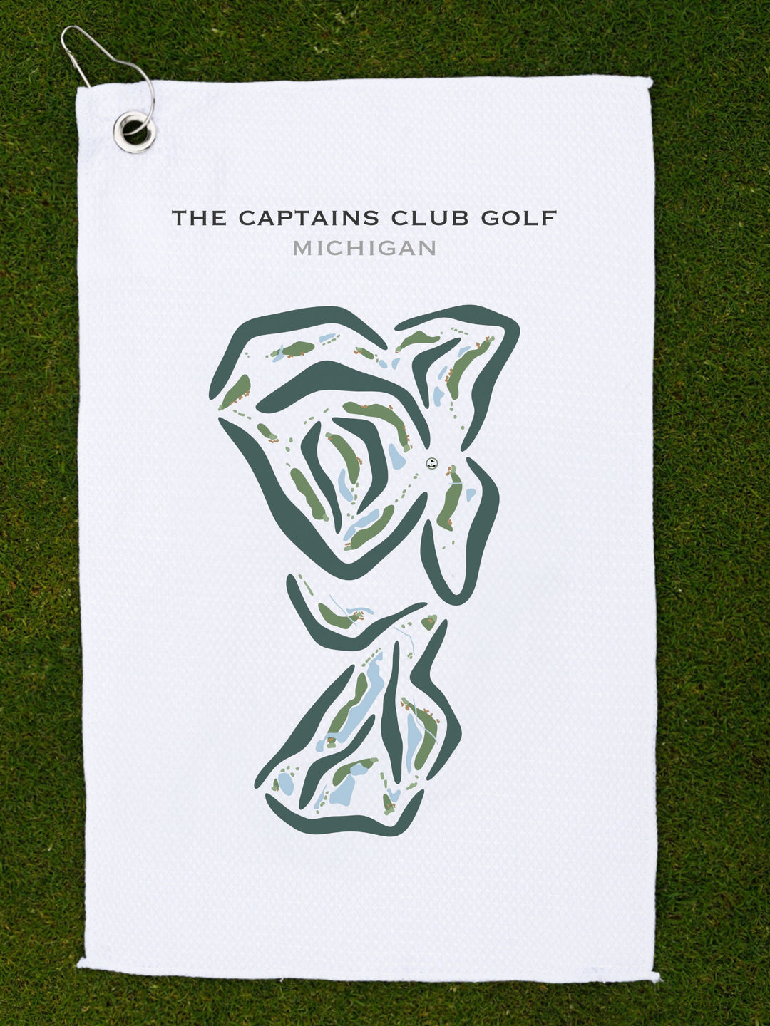 The Captain's Club Golf Club, Michigan - Printed Golf Courses