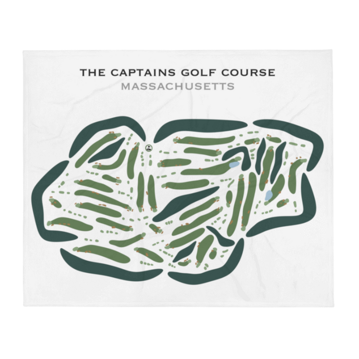 The Captains Golf Course, Massachusetts - Printed Golf Courses