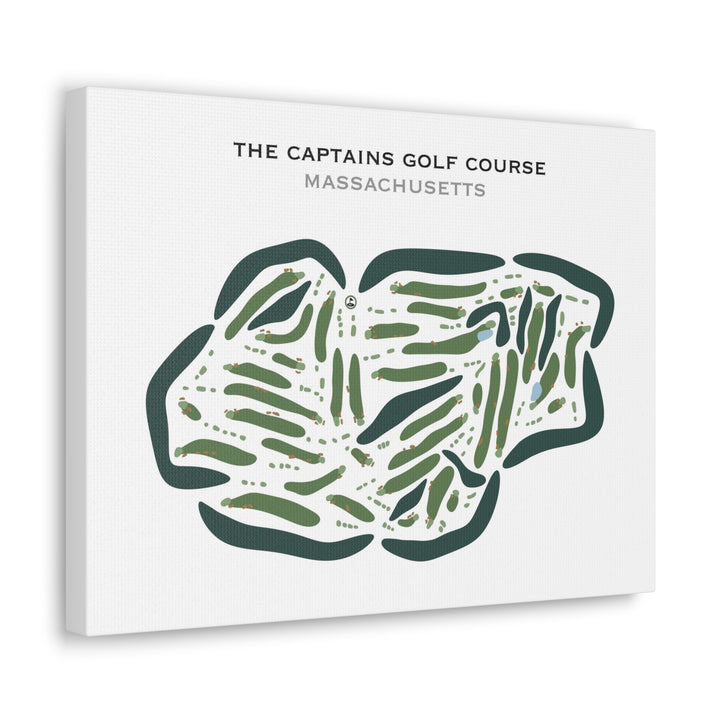 The Captains Golf Course, Massachusetts - Printed Golf Courses