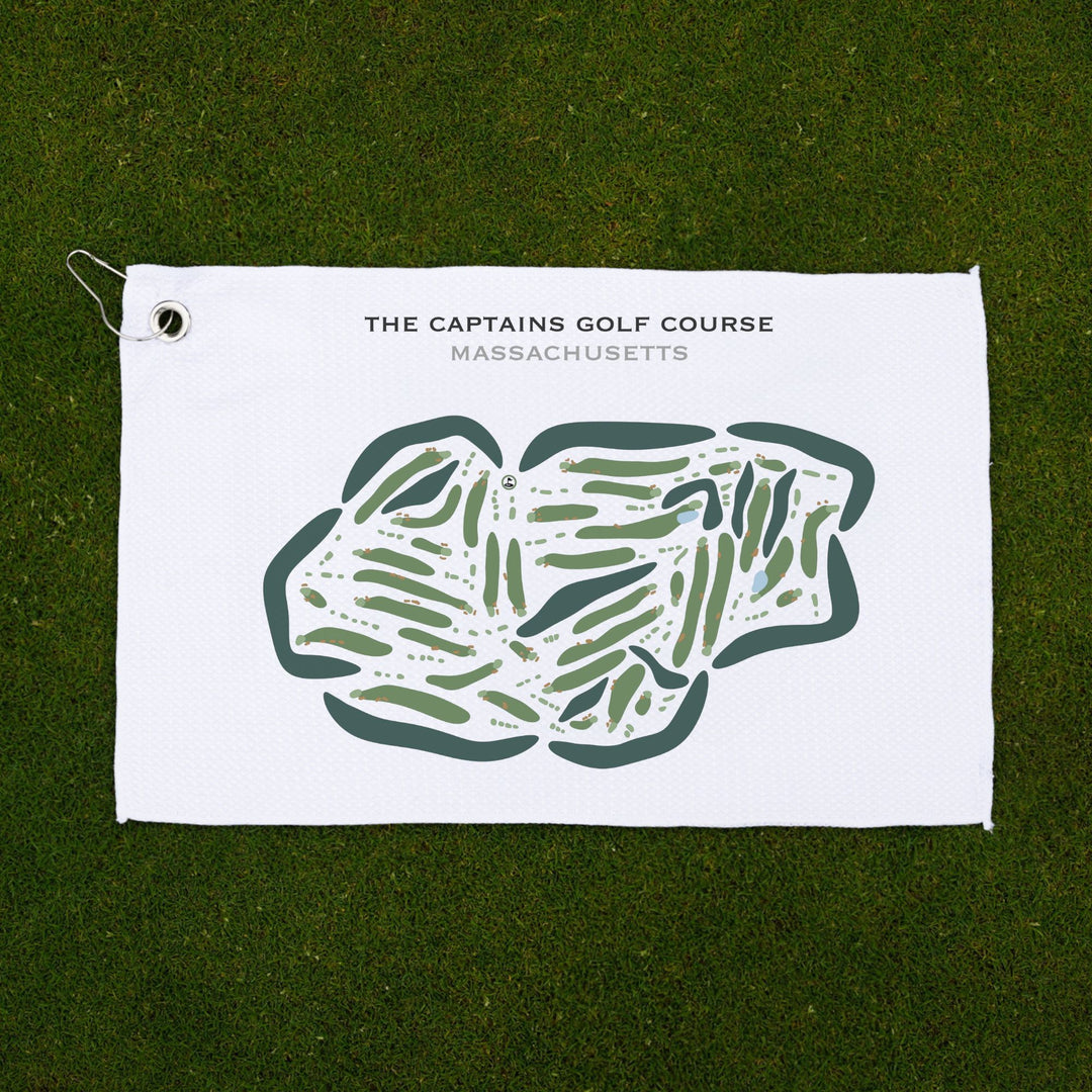 The Captains Golf Course, Massachusetts - Printed Golf Courses