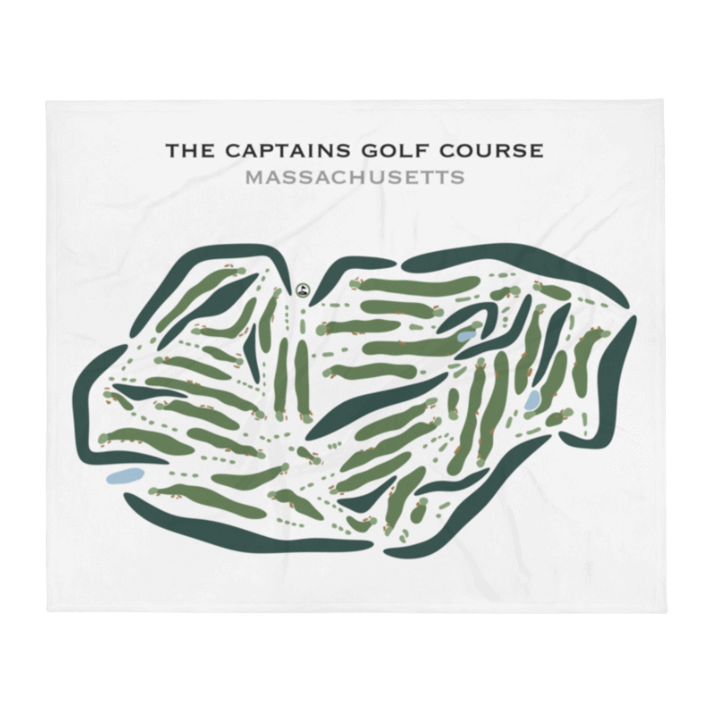 The Captains Golf Course, Massachusetts - Printed Golf Courses