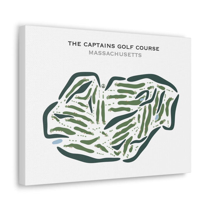 The Captains Golf Course, Massachusetts - Printed Golf Courses