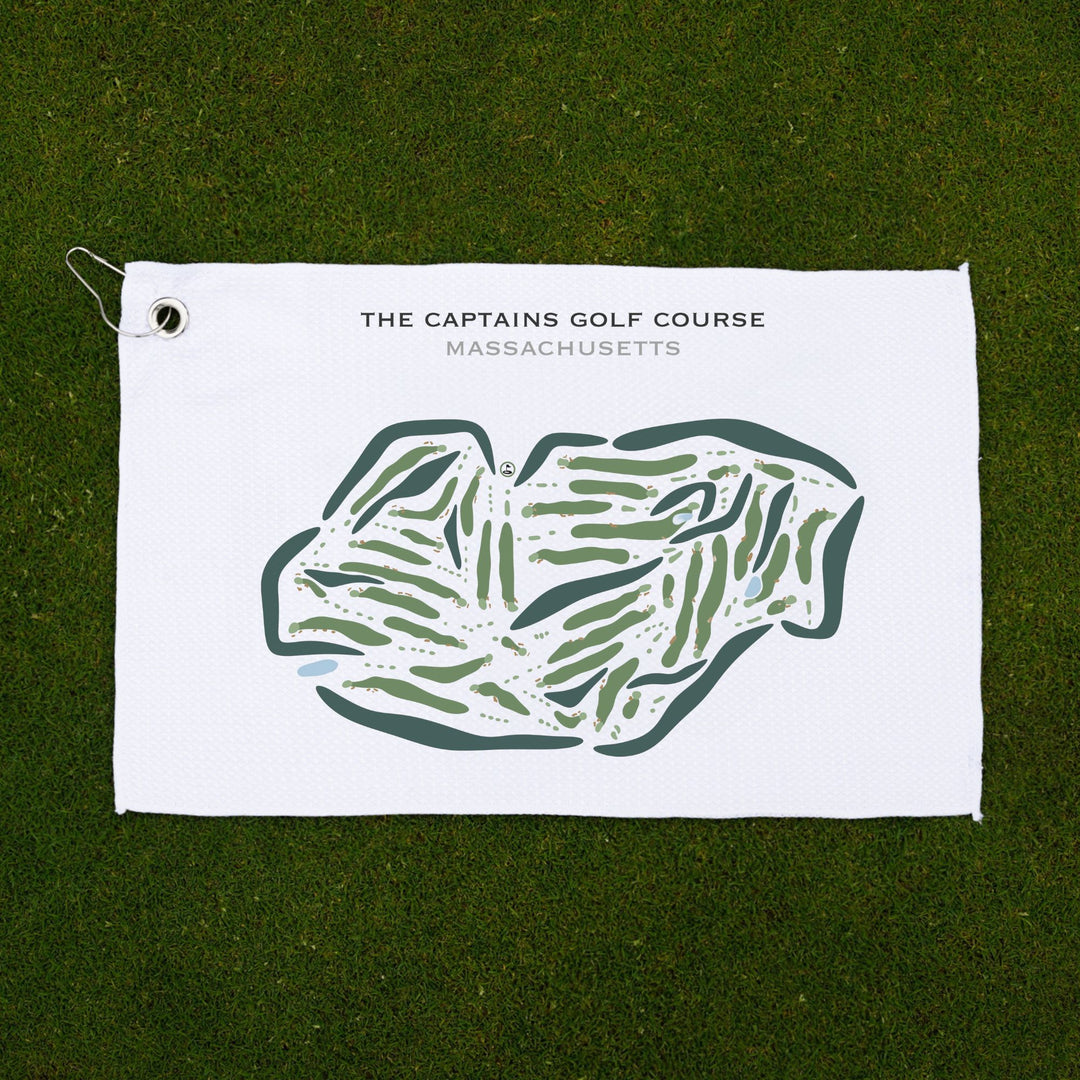 The Captains Golf Course, Massachusetts - Printed Golf Courses