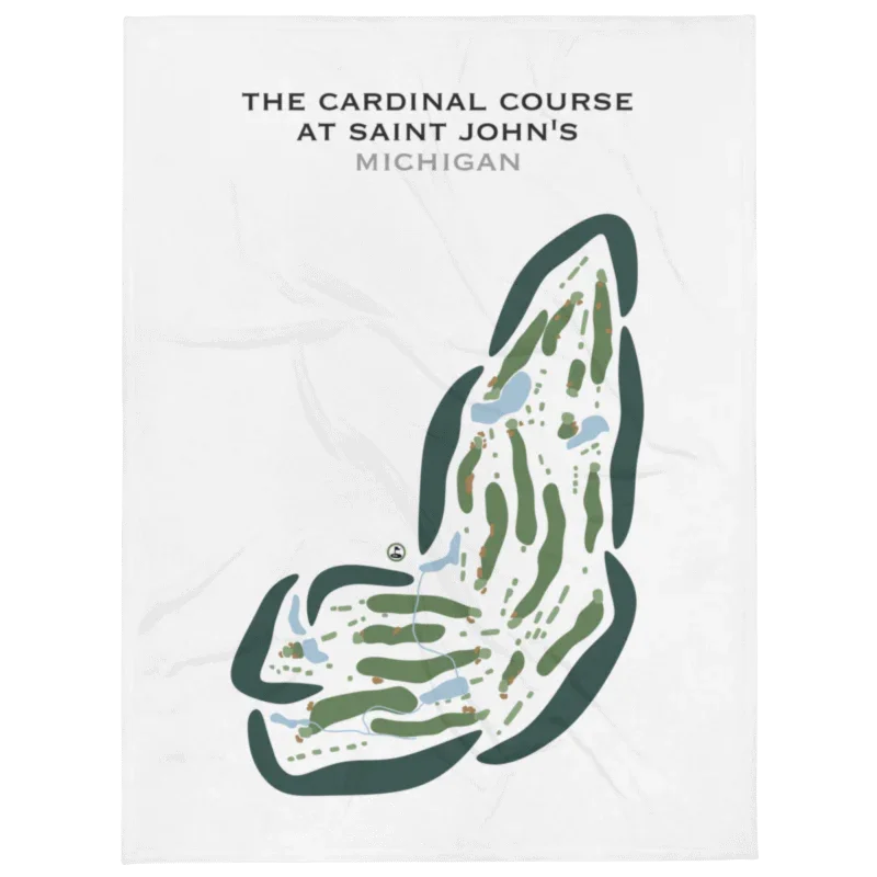 The Cardinal at Saint John's, Plymouth, Michigan - Printed Golf Courses