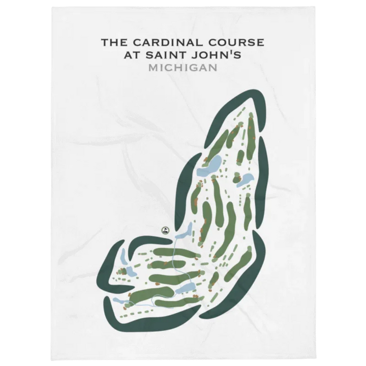 The Cardinal at Saint John's, Plymouth, Michigan - Printed Golf Courses