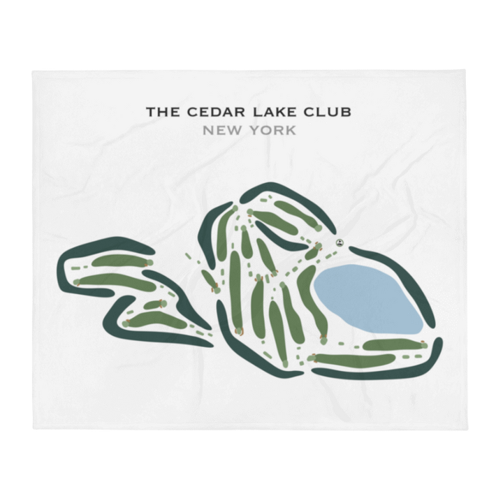 The Cedar Lake Club, New York - Printed Golf Courses